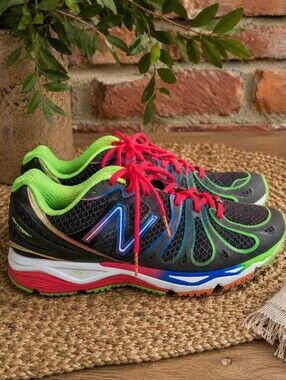 New Balance 890v3 Barringer Running Shoes Neon Multicolor Y2K Women’s 9.5